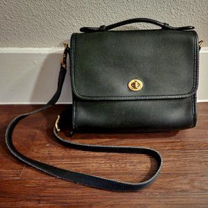 Vintage Coach Leather Crossbody 9870